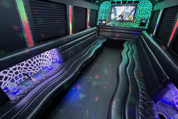 Odessa Limo Bus Interior
