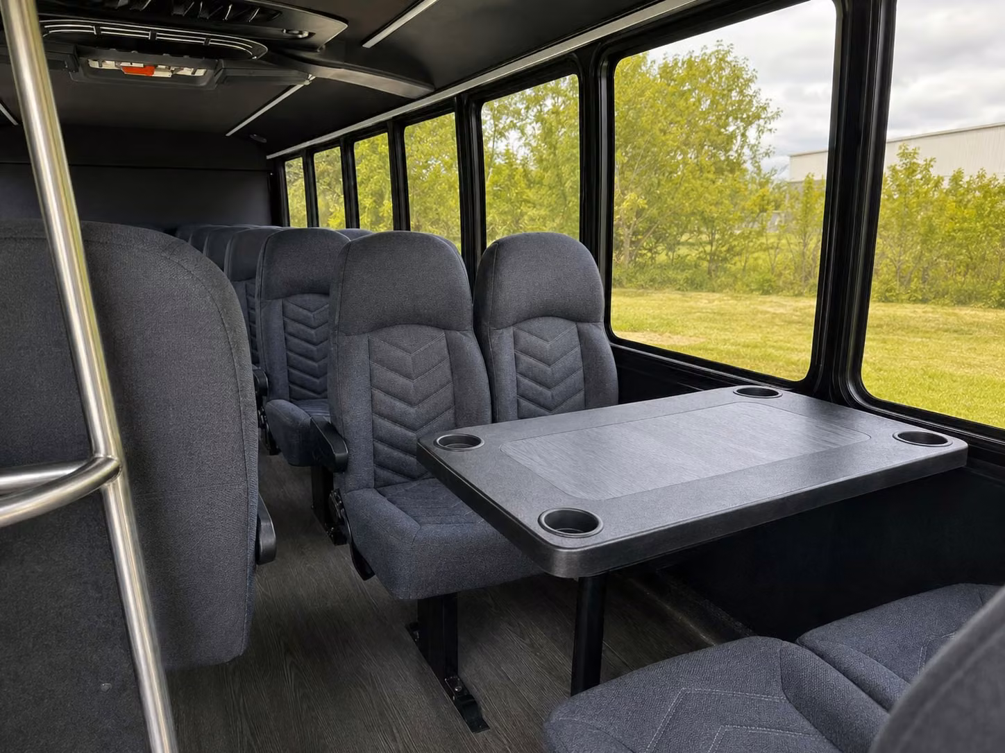 20 passenger minibus interior