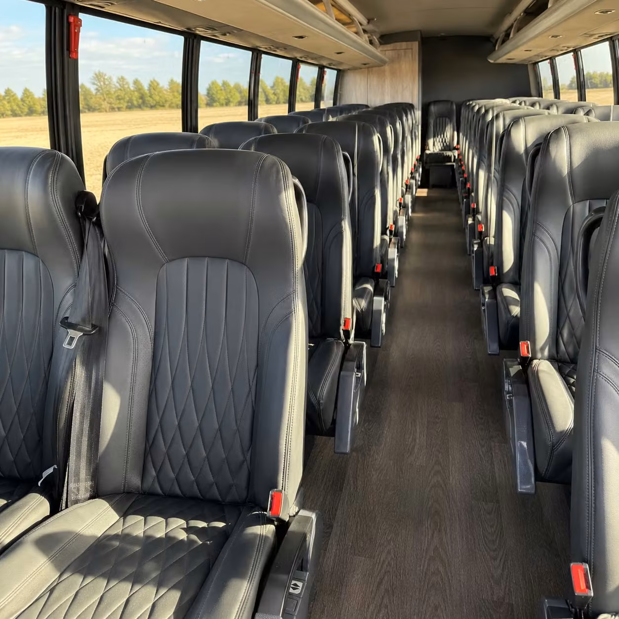 25 passenger minibus inside