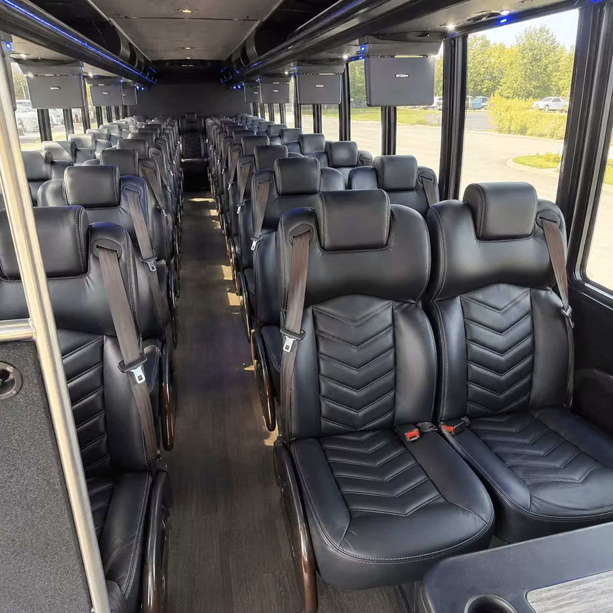 30 passenger minibus interior