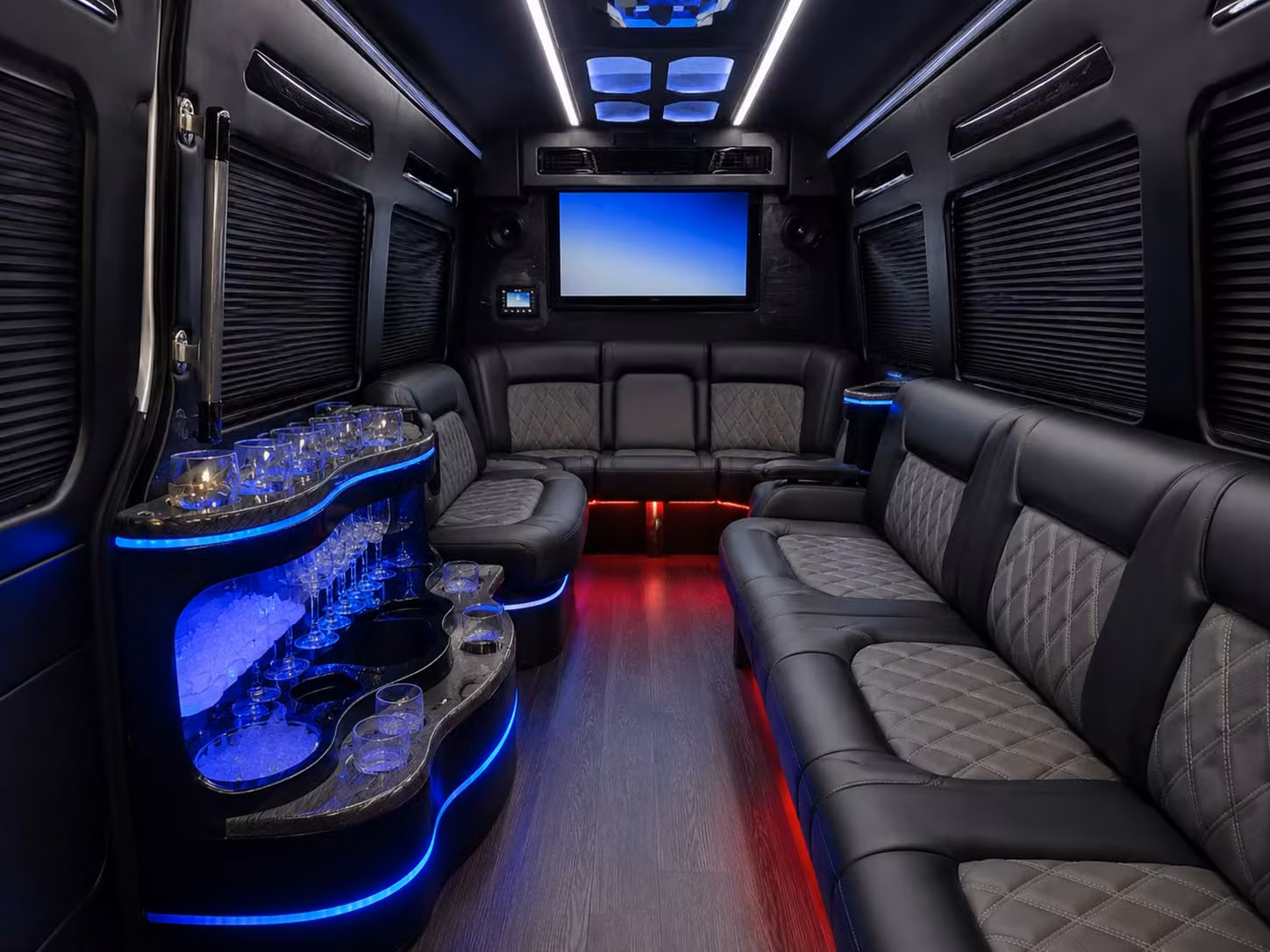 bachelorette party and rehearsal dinner buses in odessa