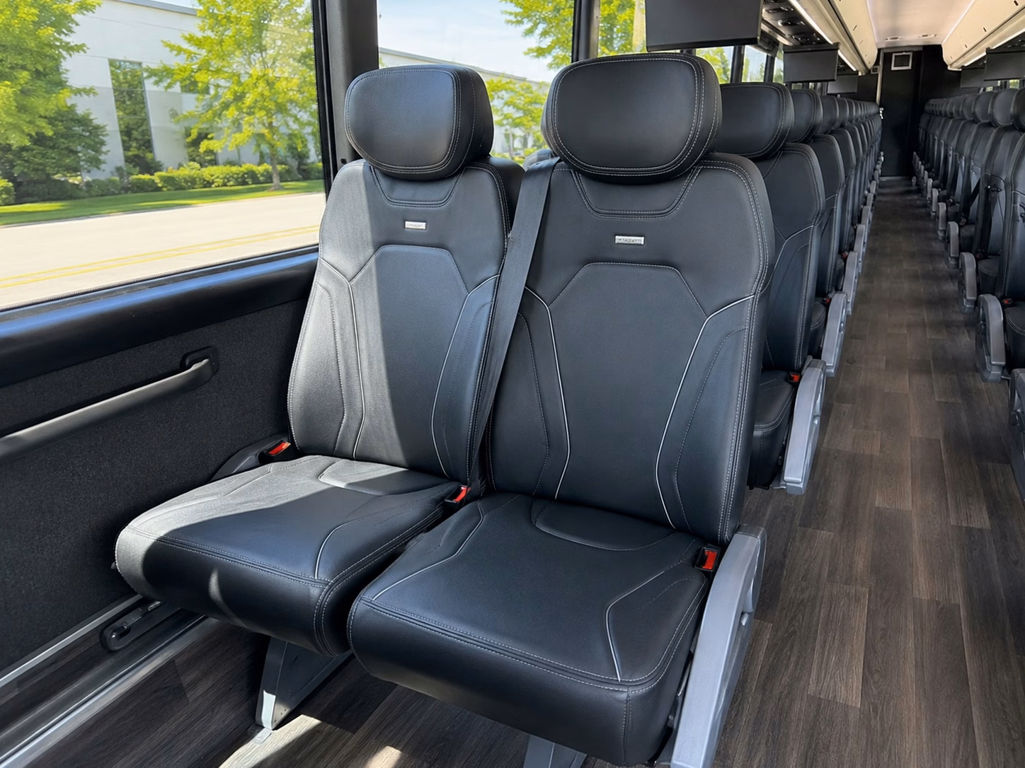 shuttle buses for odessa wedding ceremonies and reception venues