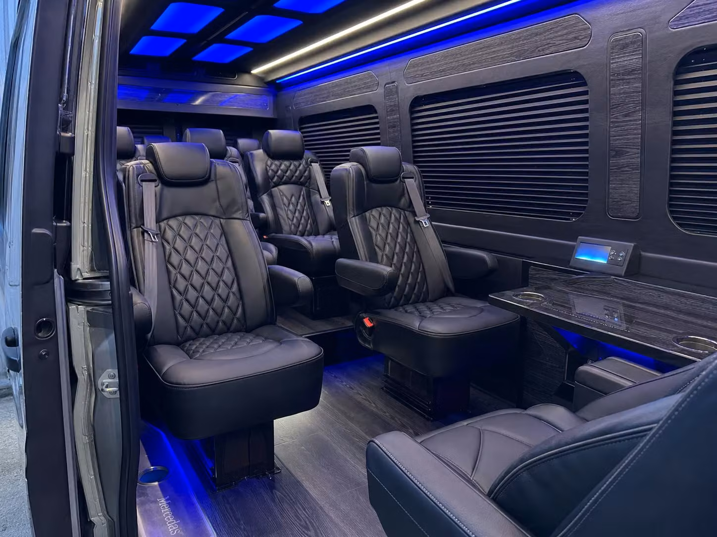 sprinter van transportation for groups and events across odessa