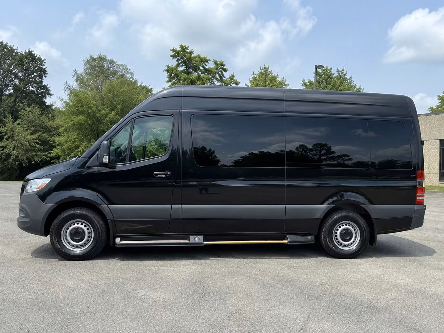 sprinter van with driver